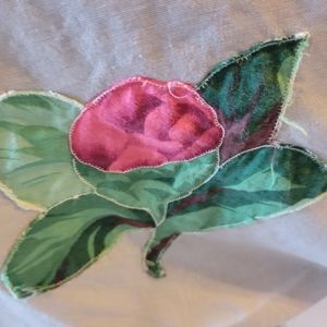 Gorgeous cotton canvas tablecloth 106x63